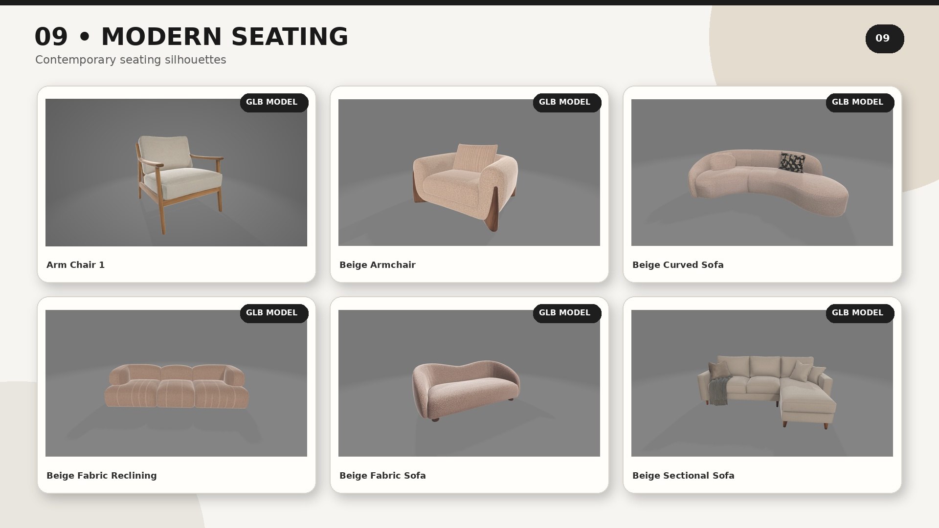 50 Furniture 3D Models Bundle – Modern Sofa, Chair, Table, Cabinet &amp; Interior Assets 3D model https://p.turbosquid.com/ts-thumb/zJ/kOpYBT/TD/furniture_preview_10/jpg/1786715473/1920x1080/fit_q87/6c6a8699a50426ac6f1ccea485dae4fa7f296c9f/furniture_preview_10.jpg