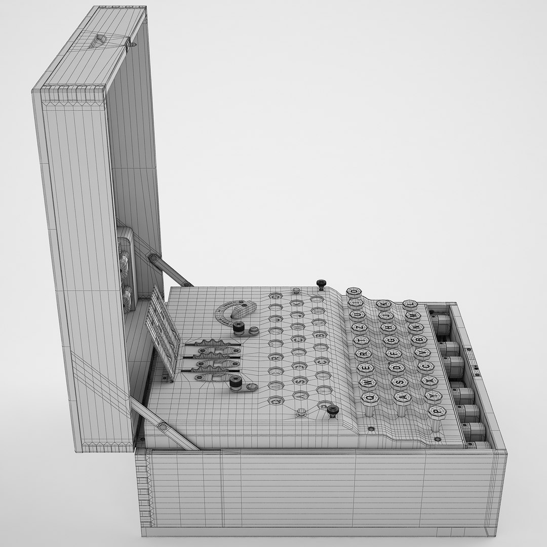 3dsmax enigma cipher machine