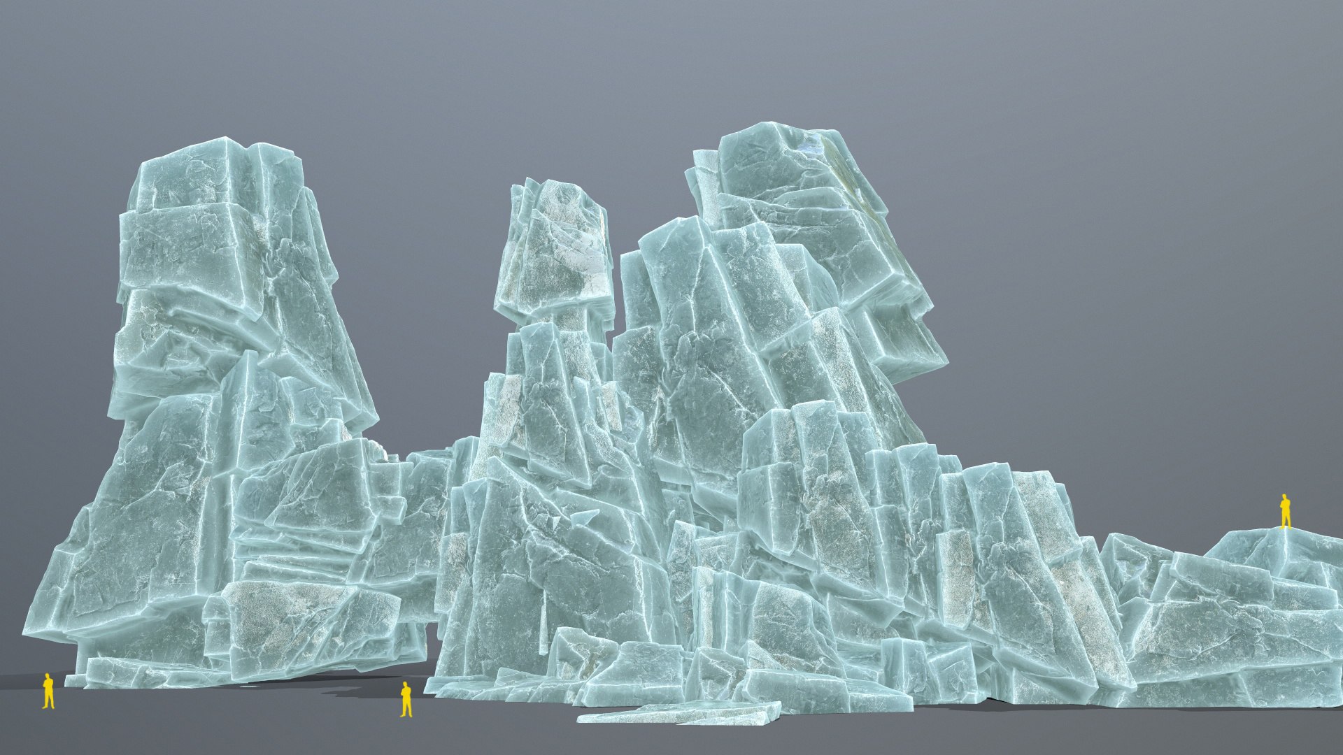 Ice Rocks 3D Model - TurboSquid 2156107