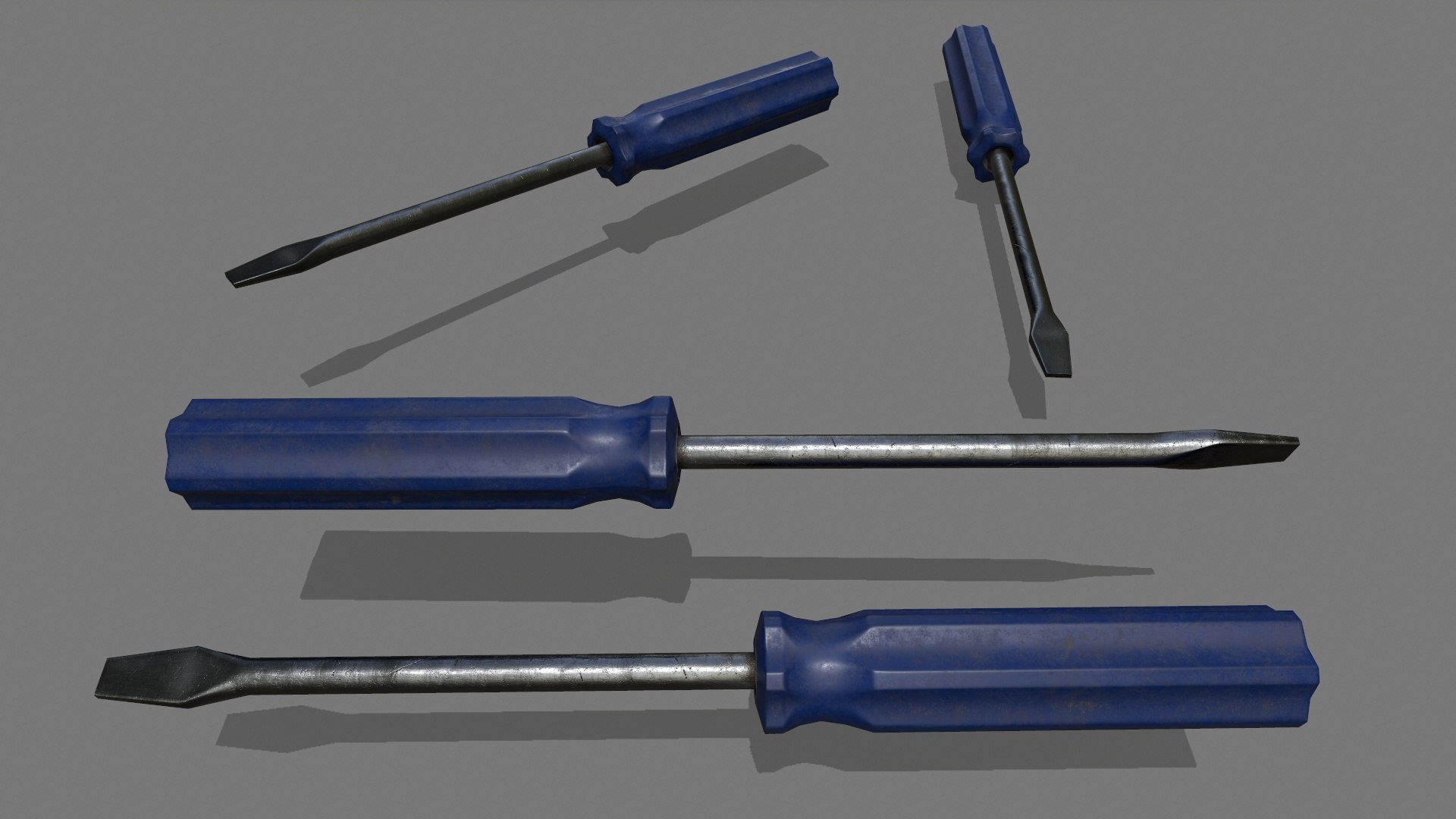 3D Model Screwdriver 3 - TurboSquid 1541549