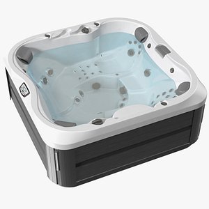 Jacuzzi J 335 Hot Tub with Water 3D model