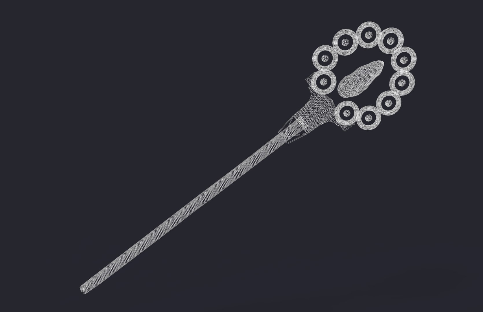 Magic Staff 2 3D - TurboSquid 2015511