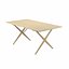 Tisch mit gekreuzten Beinen PP85 - Hans J Wegner