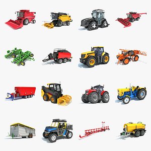 Farm Operations Equipment Pack – Professional Agricultural Machinery Collection