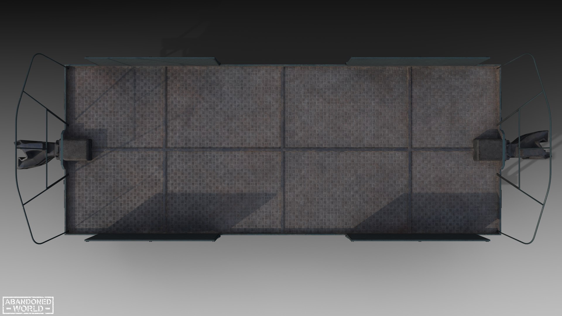 3D RailRoad Platform Model - TurboSquid 2073047