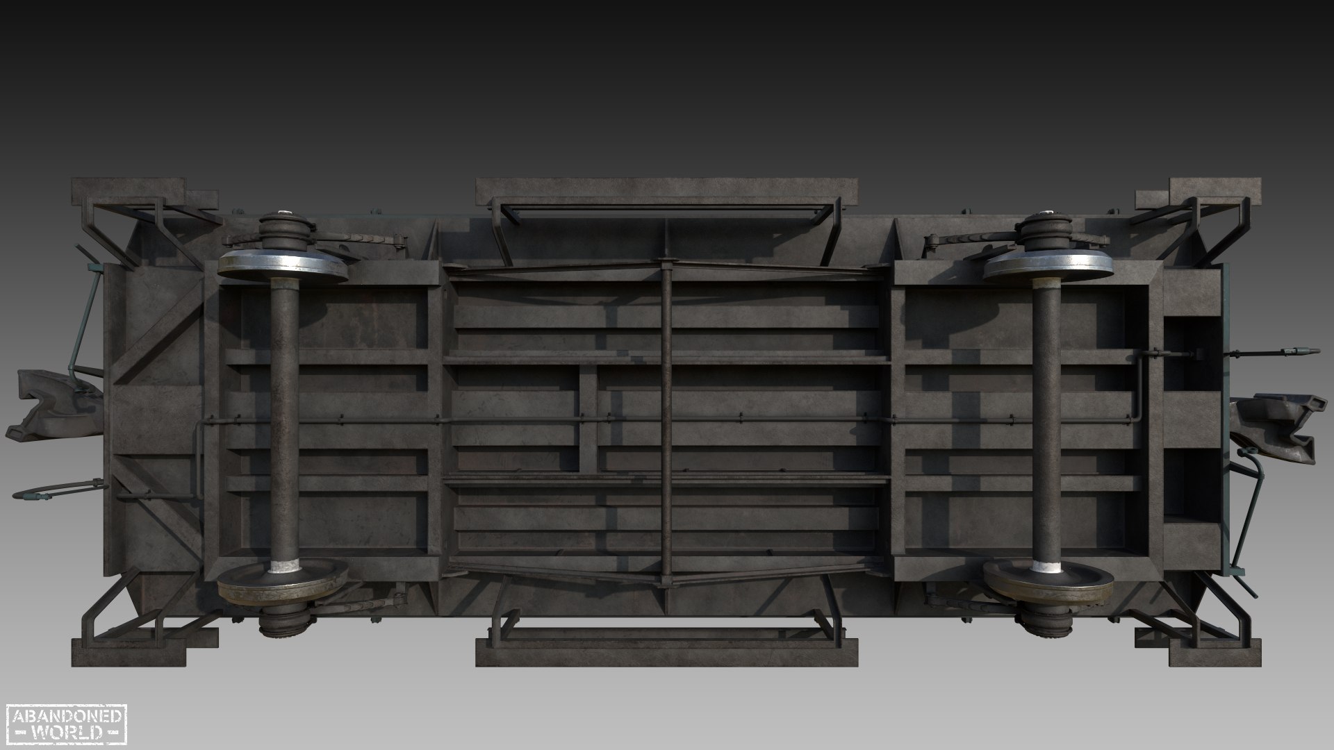 3D RailRoad Platform Model - TurboSquid 2073047