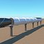 hyperloop 3D model