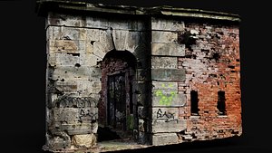 ruins abandoned fortress part1 photogrammetry model