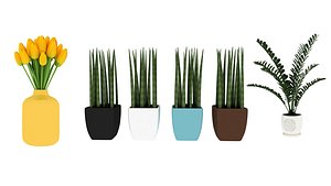 Plants pack 3D model