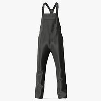 Unisex Black Rain Overalls