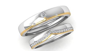 diamond ring 3D model
