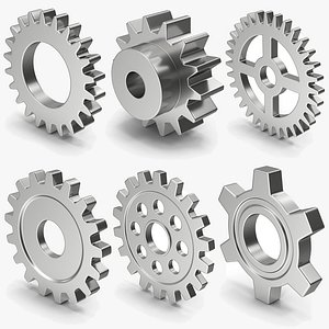 Gears Collection 3D model