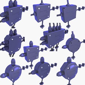 3D Electric Junctions v2 model
