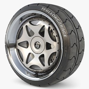 Wheel TG003 Fleurium6 3D model