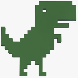 Google Dinosaur T-Rex
