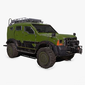 3D Armored Car model