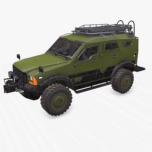 Armored Car Low-poly PBR