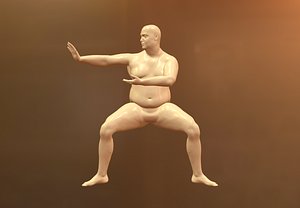 Kung Fu Fatty 3D model