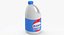 Bleach Bottle Blank and Generic Label 3D model