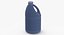 Bleach Bottle Blank and Generic Label 3D model