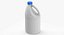 Bleach Bottle Blank and Generic Label 3D model