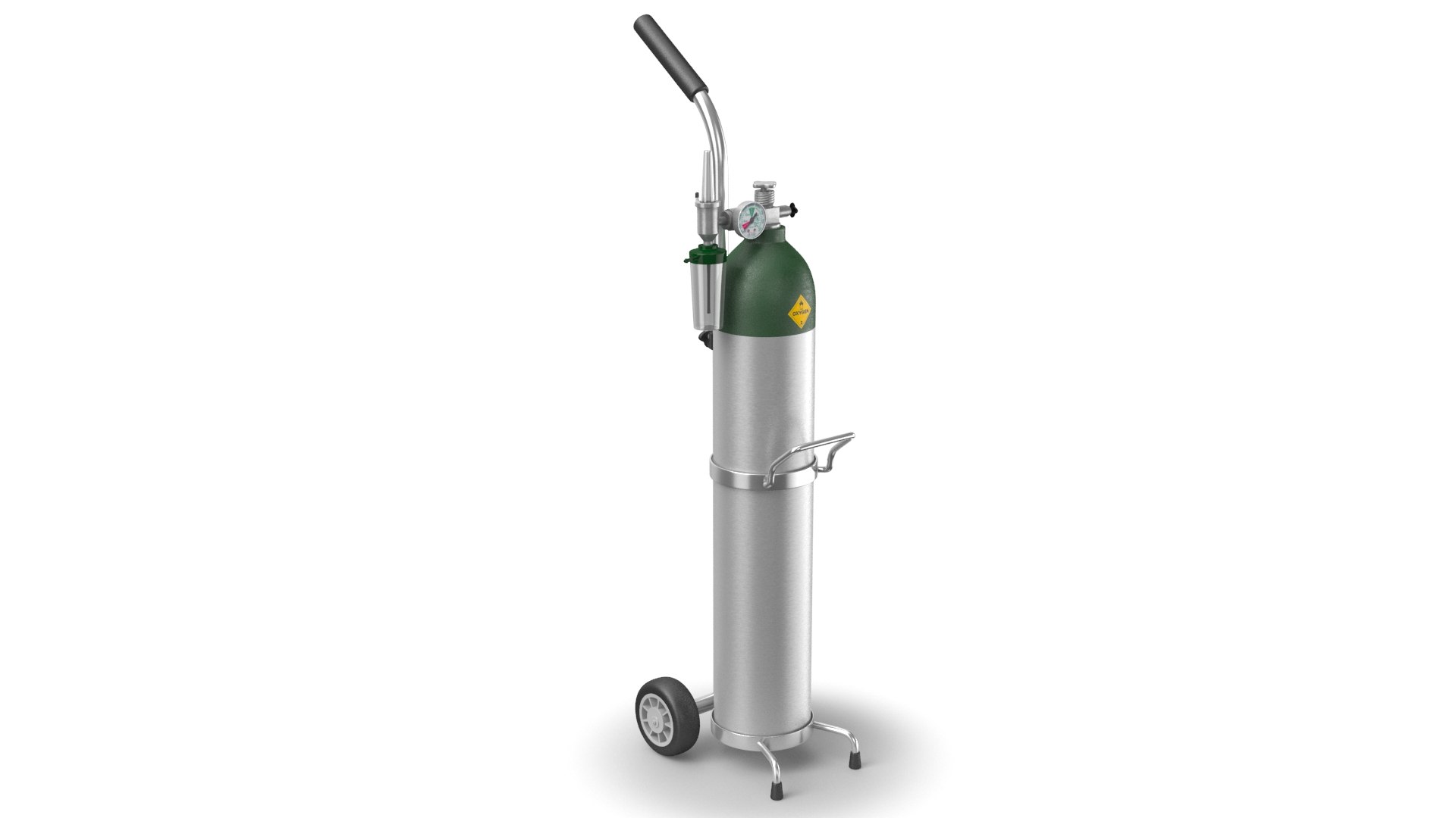 Real iv stand oxygen 3D model - TurboSquid 1428256
