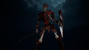 3D Skeleton 05 model