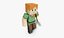 3D Minecraft Character Collection - Mixamo Animatable model