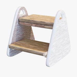 step stool for kids wooden model