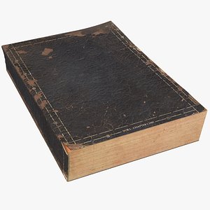 Vintage Book 3D model