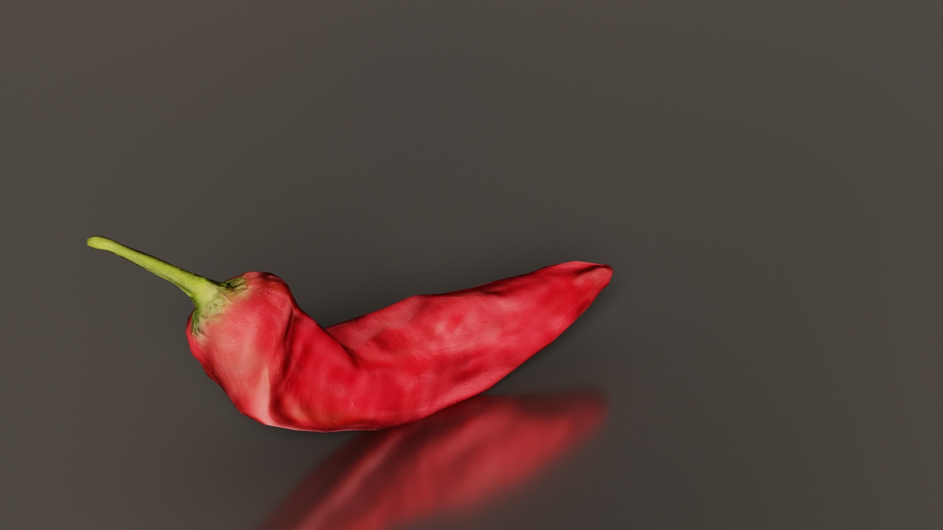 3D Model Chili Pepper Remastered - TurboSquid 2362431