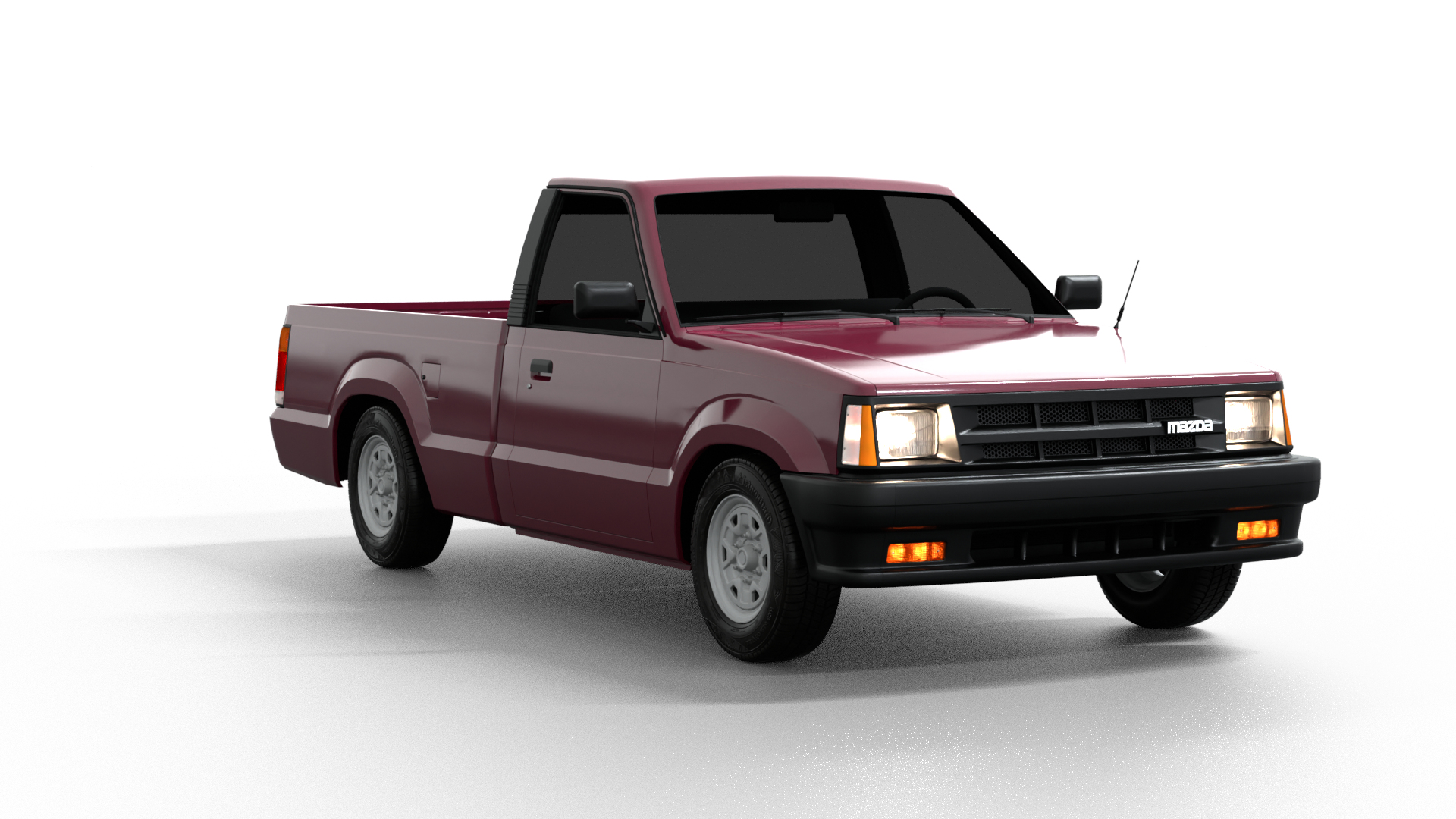 1985 - 1998 Mazda B2200 3D Model 3D - TurboSquid 1831507