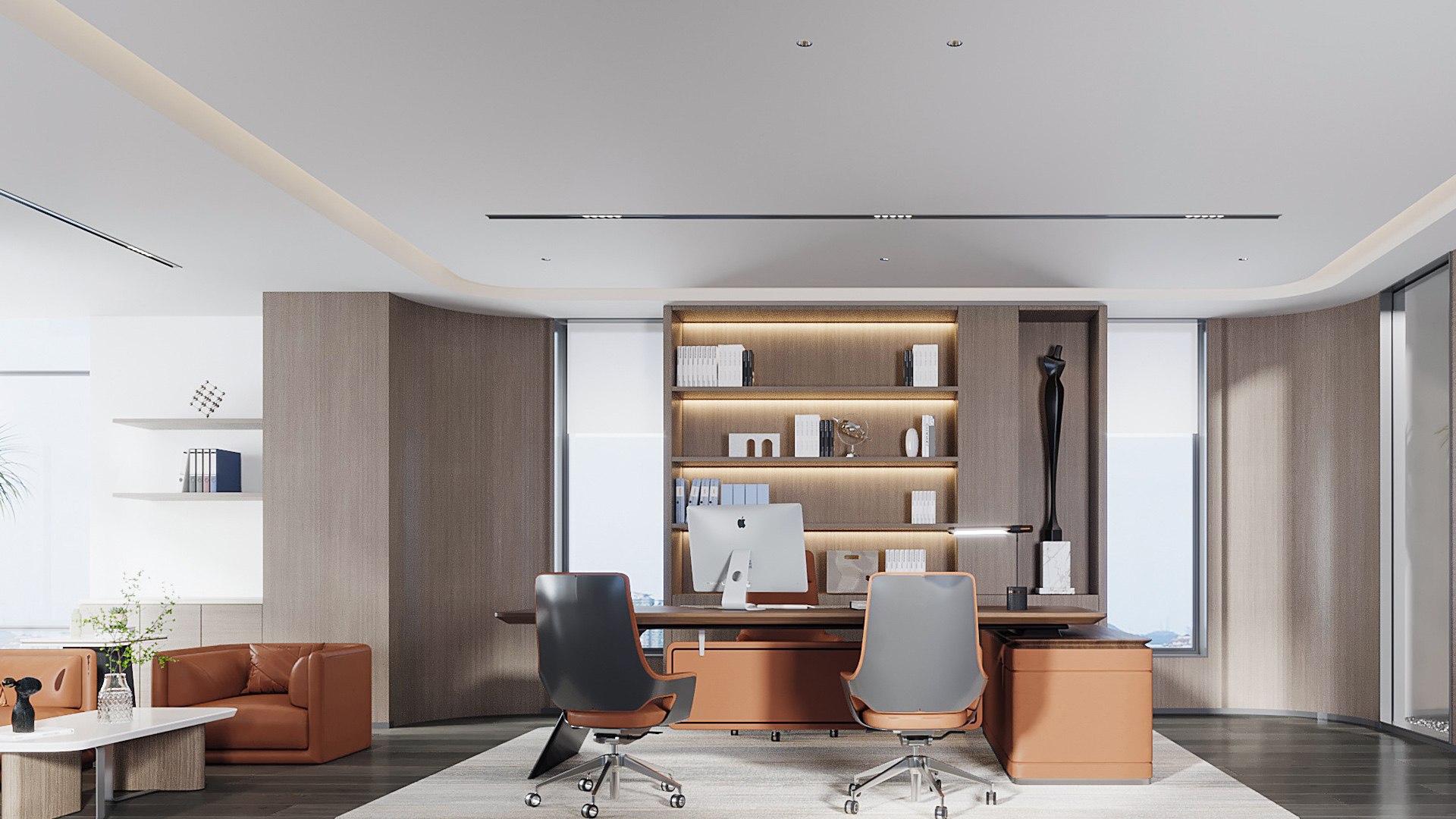 Modern Office model - TurboSquid 2127197
