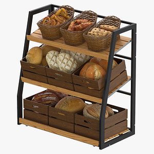 Bakery Stand 03(1) 3D model