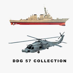 3D uss helicopter model