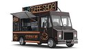 Detailed Coffee Truck