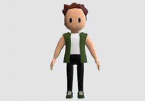 cool cartoon man