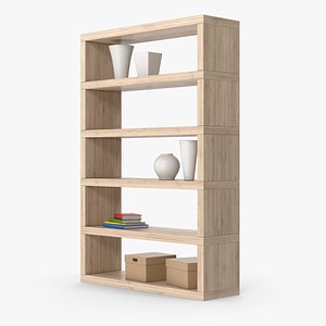 Wooden Shelf Set