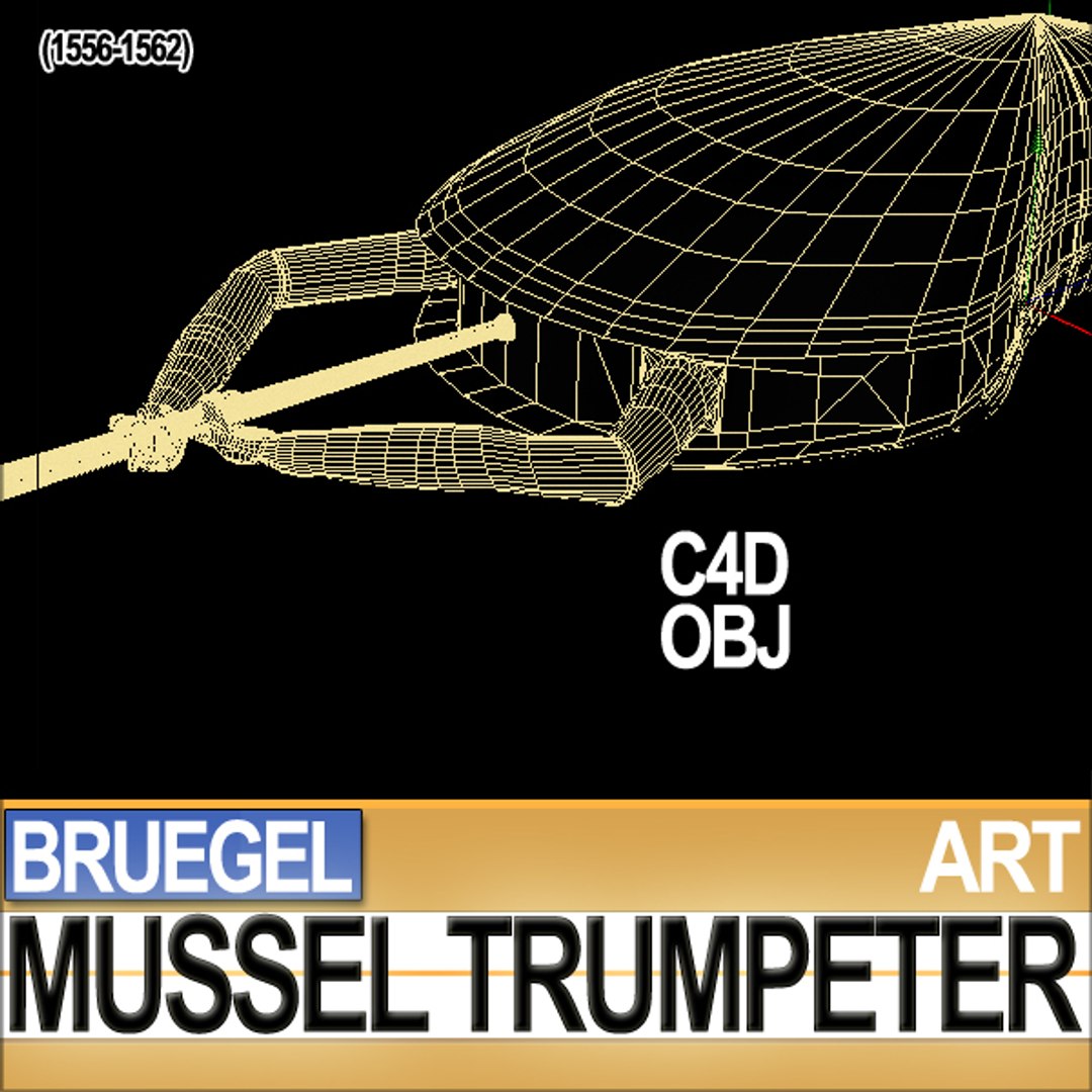 3d mussel trumpeter bruegel stl model https://p.turbosquid.com/ts-thumb/zK/syrYJG/0WcUCptK/artbruegelmusseld1/jpg/1326478335/1920x1080/fit_q87/f3305cf58fcea33f2a083d15d6c7130c910c8053/artbruegelmusseld1.jpg