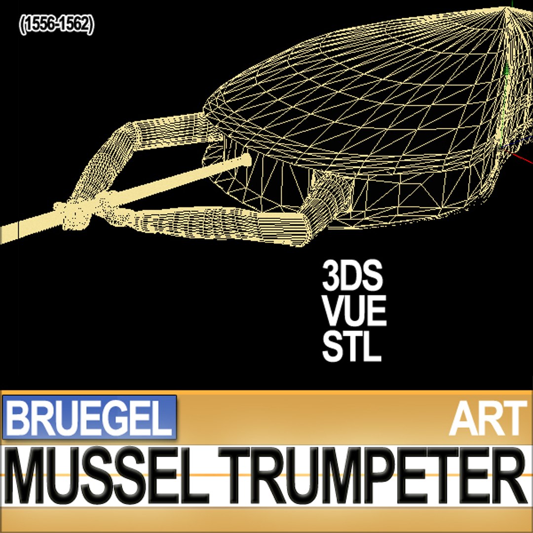 3d mussel trumpeter bruegel stl model https://p.turbosquid.com/ts-thumb/zK/syrYJG/9U3Sj05c/artbruegelmusseld2/jpg/1326478335/1920x1080/fit_q87/3648f5e6d0e261402563c0274377eb00ae1aadcc/artbruegelmusseld2.jpg