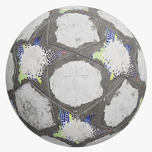 3D SoccerBallStarStyle 01 a