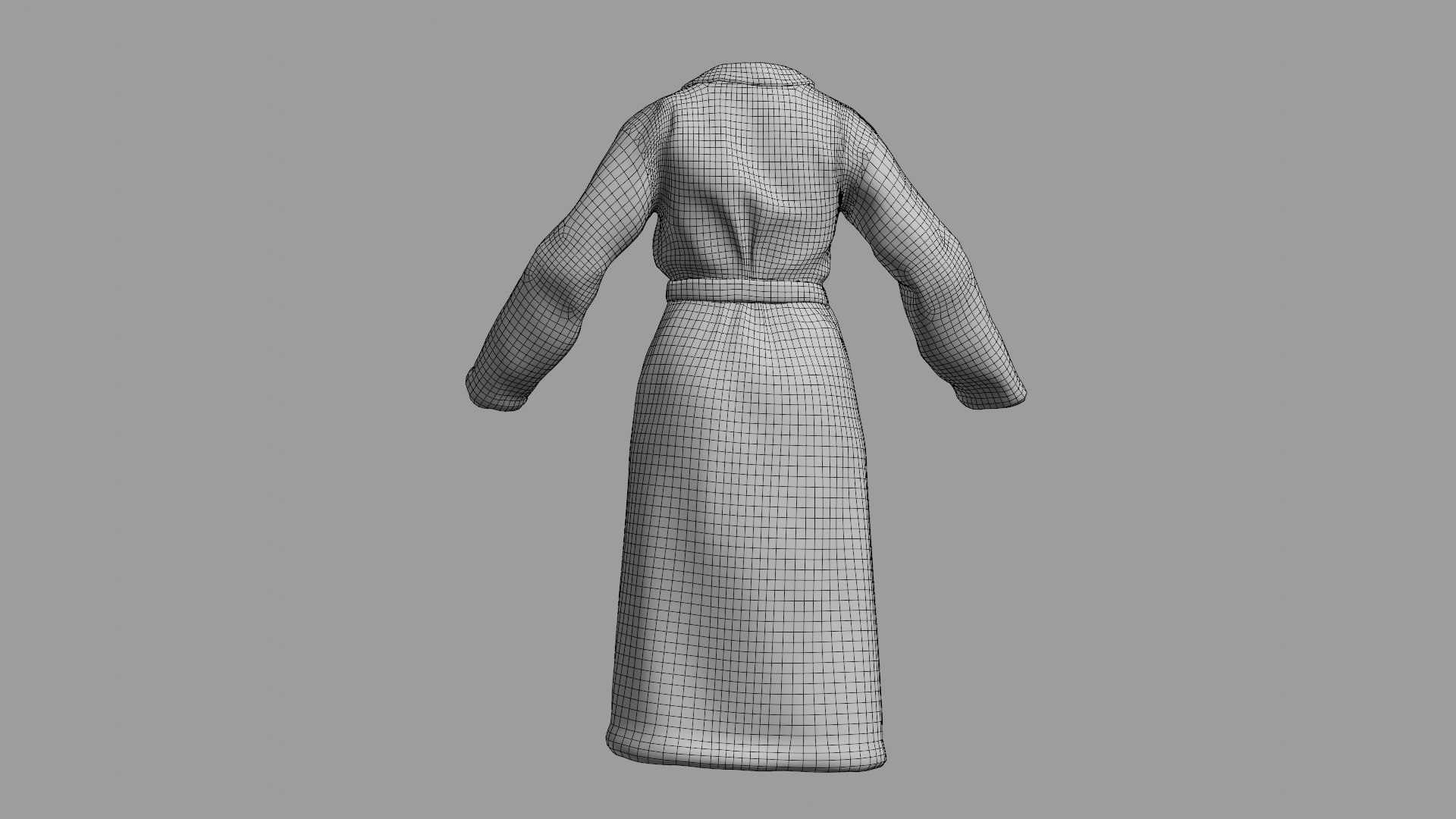3D Bathrobe Model - TurboSquid 2325570