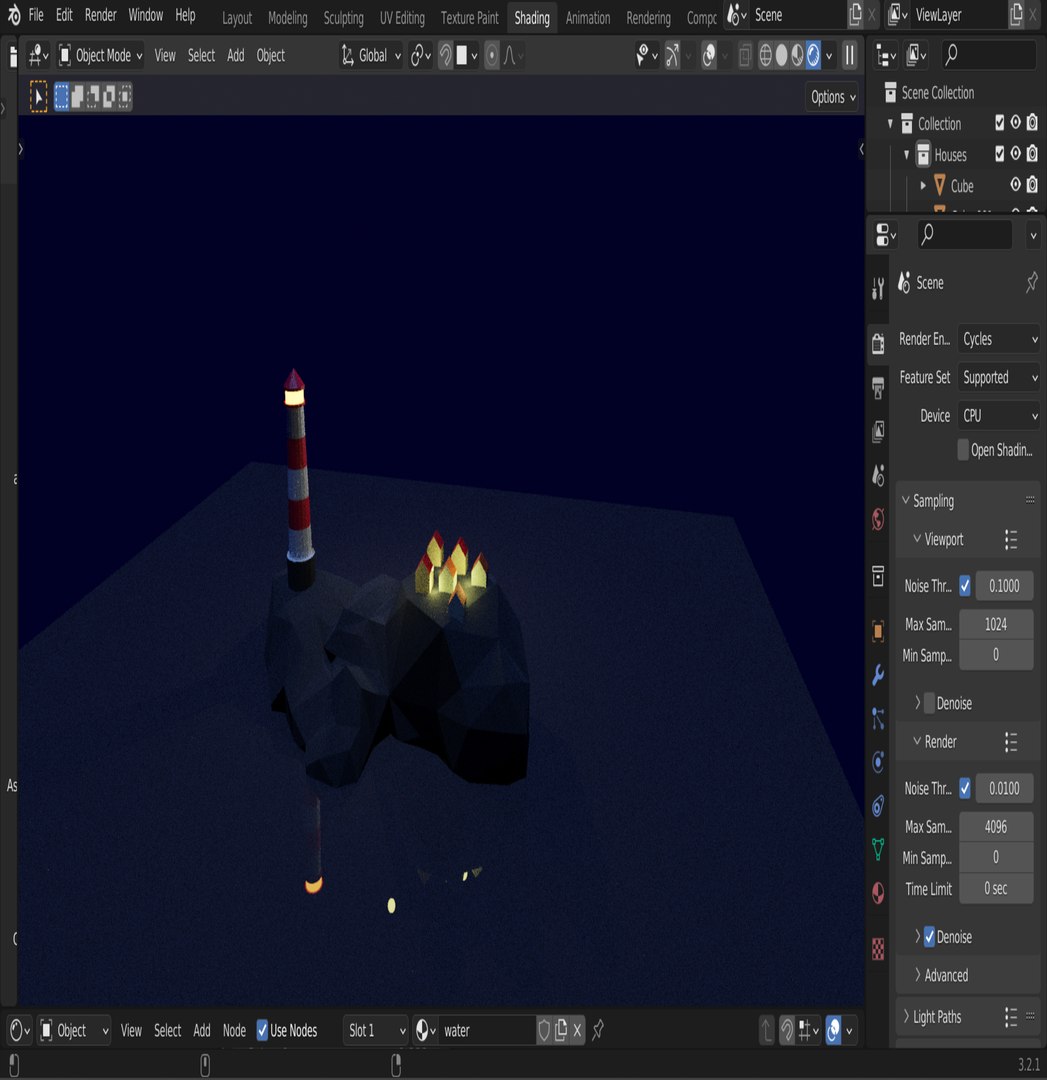 Low Poly LightHouse 3D - TurboSquid 2021159