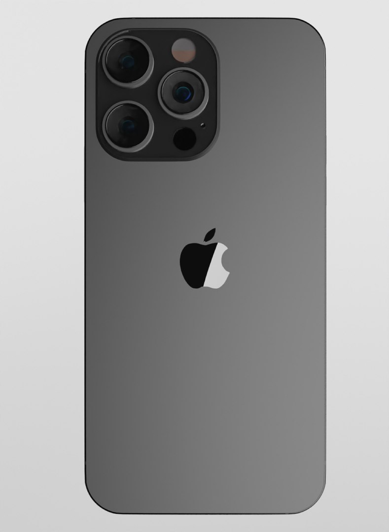 IPhone 13 Pro Max Black 3D - TurboSquid 1839645