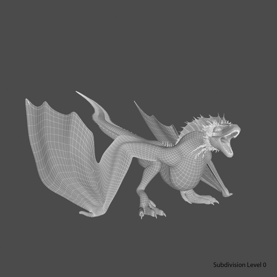 Dragon 3D - TurboSquid 1209775