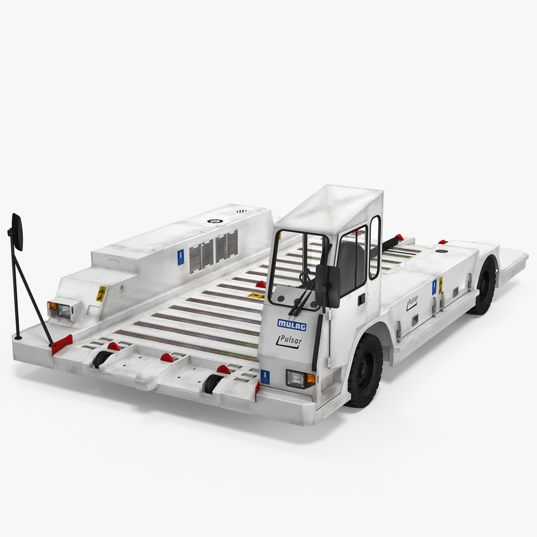 Container Pallet Transporter Pulsar 7 3D model preview