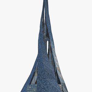 3D model Dubai City Tower