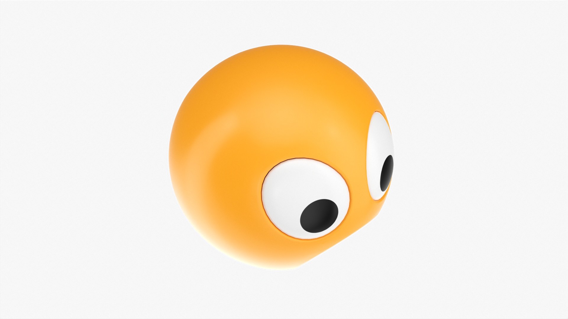 Emoji 026 Astonished with big eyes 3D - TurboSquid 1817638