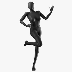 Rigged Female Mannequin 3D