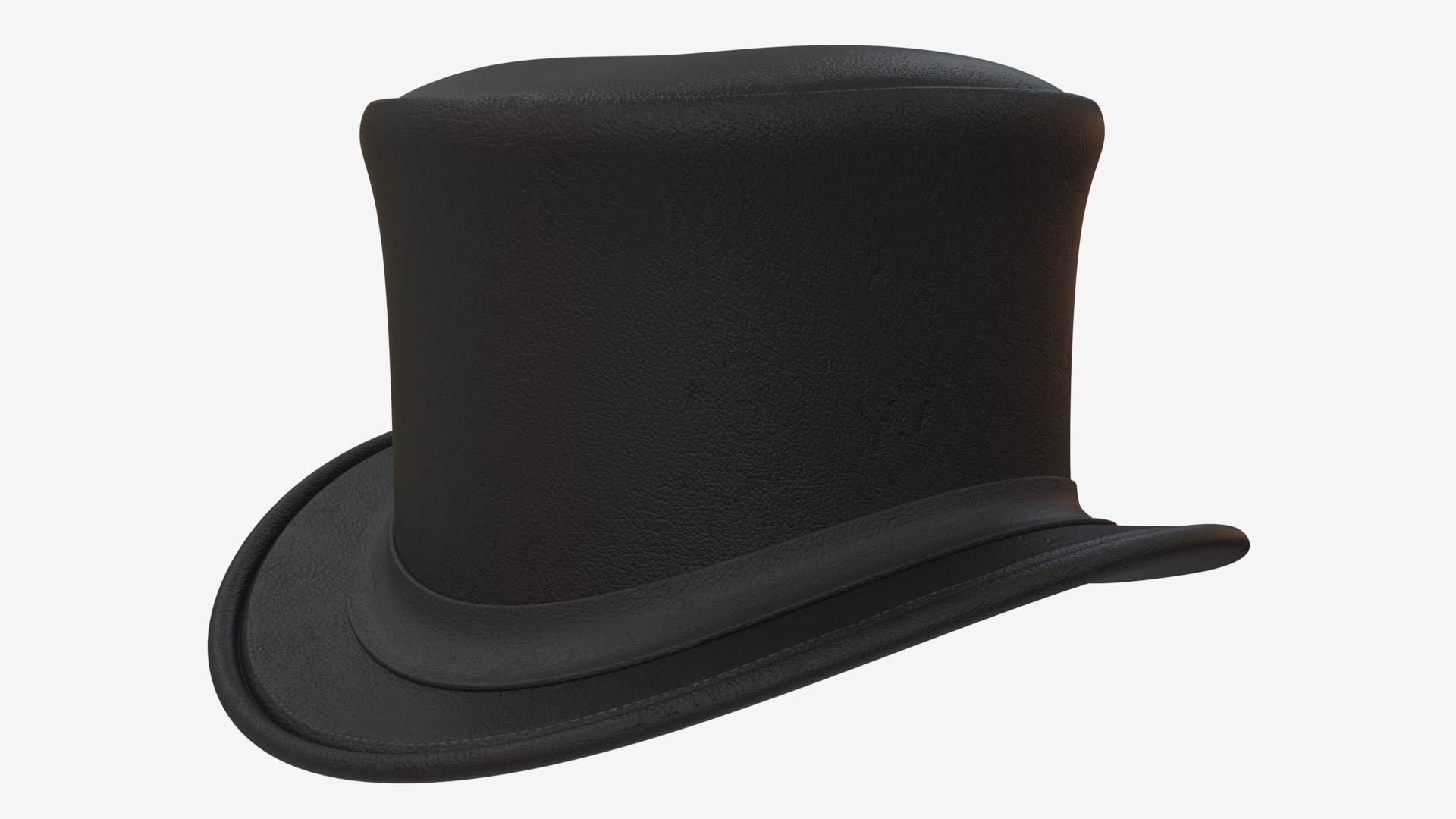 3D Top Hat Leather PBR https://p.turbosquid.com/ts-thumb/zL/RdZcFw/sH/tophatpbrpresentationimage_01/jpg/1752880845/1920x1080/fit_q87/66e8c4abfab5d3b6cb836d12bffdf7559f45c44e/tophatpbrpresentationimage_01.jpg